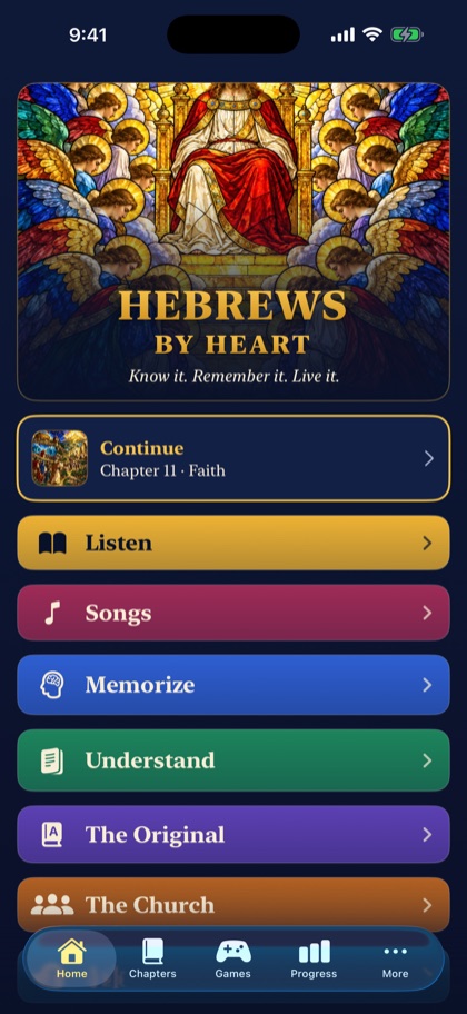 Hebrews by Heart screenshot 1