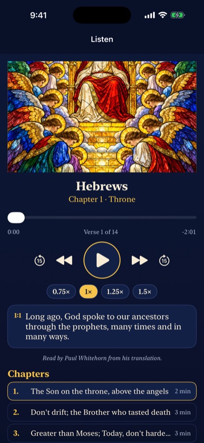 Hebrews by Heart screenshot 3