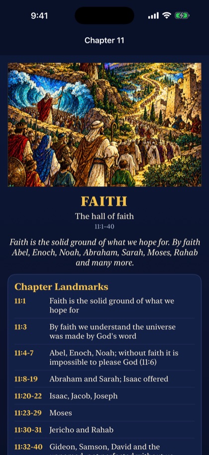 Hebrews by Heart screenshot 4