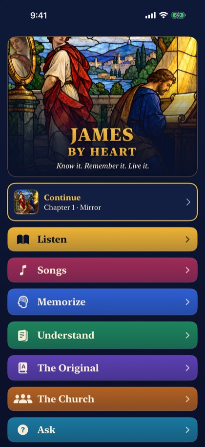 James by Heart screenshot 1